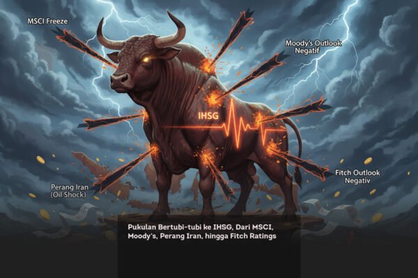 Pukulan Bertubi tubi ke IHSG, Dari MSCI, Moody's, Perang Iran, hingga Fitch Ratings locusonline featured image Mar