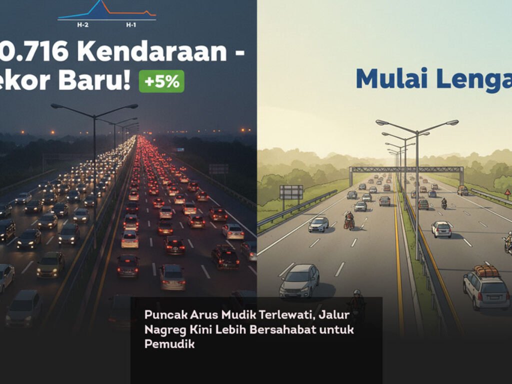 Puncak Arus Mudik Terlewati, Jalur Nagreg Kini Lebih Bersahabat untuk Pemudik