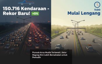 Puncak Arus Mudik Terlewati, Jalur Nagreg Kini Lebih Bersahabat untuk Pemudik