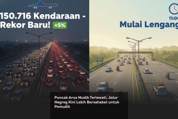 Puncak Arus Mudik Terlewati, Jalur Nagreg Kini Lebih Bersahabat untuk Pemudik locusonline featured image Mar 2026