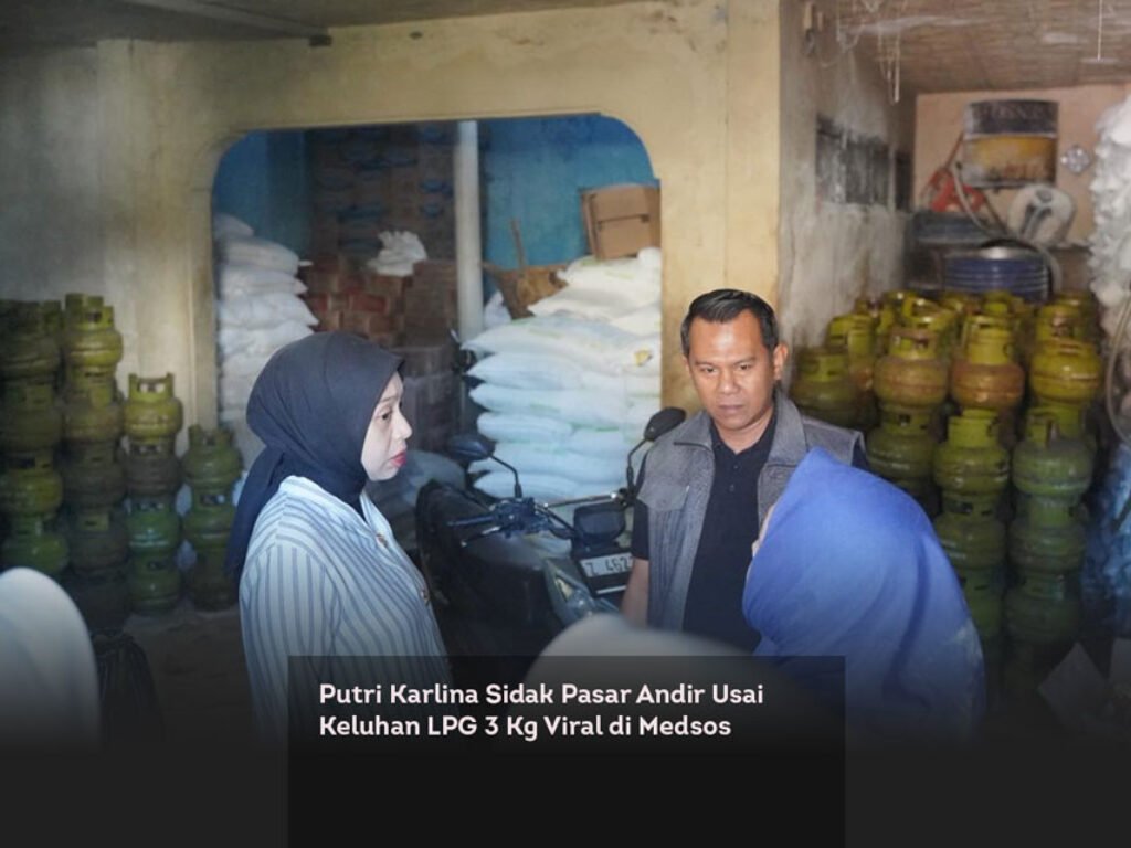 Putri Karlina Sidak Pasar Andir Usai Keluhan LPG 3 Kg Viral di Medsos