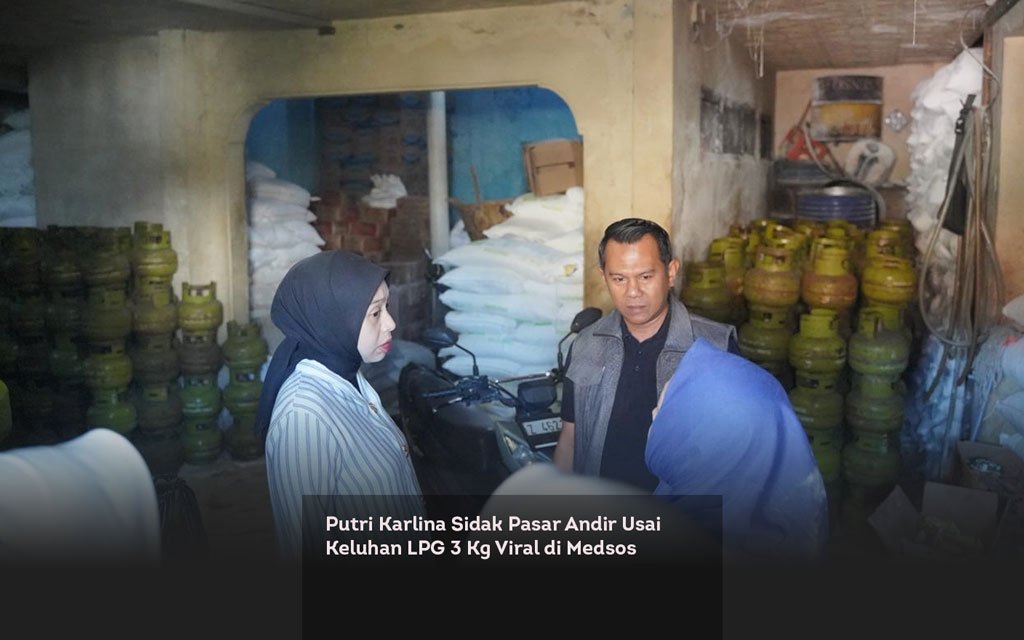 Putri Karlina Sidak Pasar Andir Usai Keluhan LPG 3 Kg Viral di Medsos locusonline featured image Mar 2026