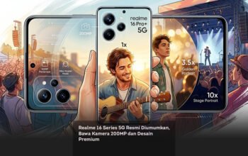 Realme 16 Series 5G Resmi Diumumkan, Bawa Kamera 200MP dan Desain Premium locusonline featured image Mar 2026