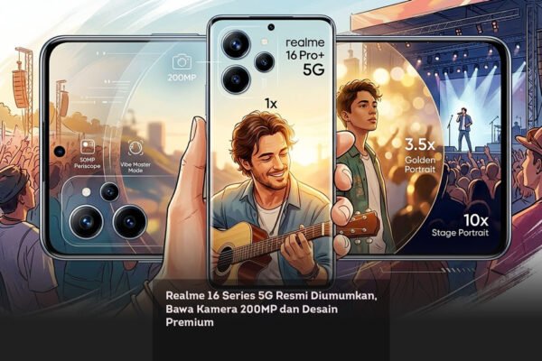 Realme 16 Series 5G Resmi Diumumkan, Bawa Kamera 200MP dan Desain Premium locusonline featured image Mar 2026