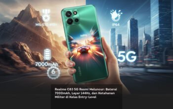 Realme C83 5G Resmi Meluncur: Baterai 7000mAh, Layar 144Hz, dan Ketahanan Militer di Kelas Entry-Level