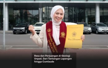 Resa dan Perjuangan di Geologi Unpad, Dari Tantangan Lapangan hingga Cumlaude