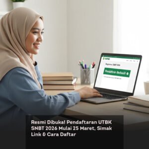 Resmi Dibuka! Pendaftaran UTBK SNBT 2026 Mulai 25 Maret, Simak Link & Cara Daftar