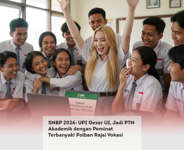 SNBP 2026, UPI Geser UI, Jadi PTN Akademik dengan Peminat Terbanyak Polban Rajai Vokasi locusonline featured image Mar 2026