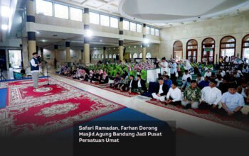 Safari Ramadan, Farhan Dorong Masjid Agung Bandung Jadi Pusat Persatuan Umat locusonline featured image Mar 2026