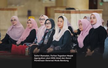 Safari Ramadan, Farhan Tegaskan Masjid Agung Alun-alun Milik Umat dan Kunci Pembinaan Generasi Muda Bandung