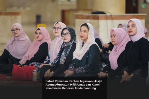 Safari Ramadan, Farhan Tegaskan Masjid Agung Alun alun Milik Umat dan Kunci Pembinaan Generasi Muda Bandung locusonline featured image Mar 2026