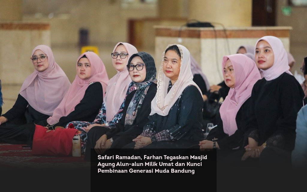 Safari Ramadan, Farhan Tegaskan Masjid Agung Alun alun Milik Umat dan Kunci Pembinaan Generasi Muda Bandung locusonline featured image Mar 2026