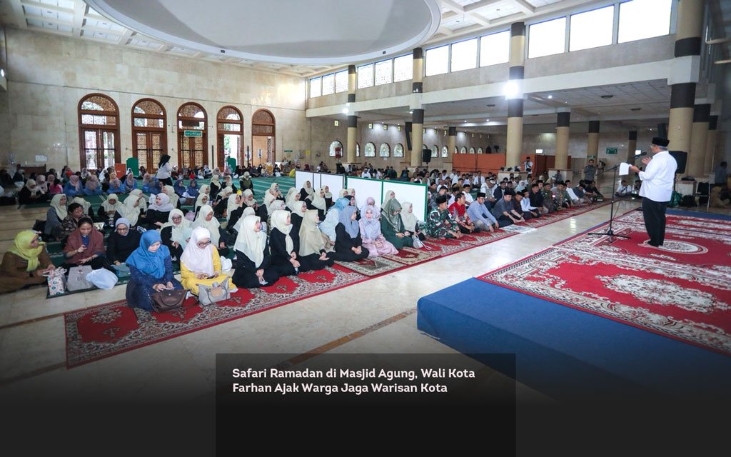 Safari Ramadan di Masjid Agung, Wali Kota Farhan Ajak Warga Jaga Warisan Kota locusonline featured image Mar