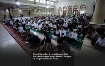 Safari Ramadan di Masjid Agung, Wali Kota Farhan Ajak Warga Perkuat Tabayun di Tengah Gempuran Hoaks