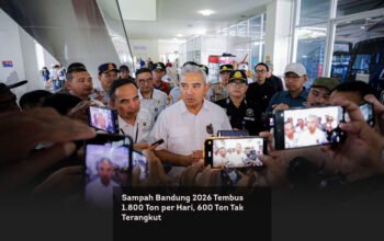 Sampah Bandung 2026 Tembus 1.800 Ton per Hari, 600 Ton Tak Terangkut