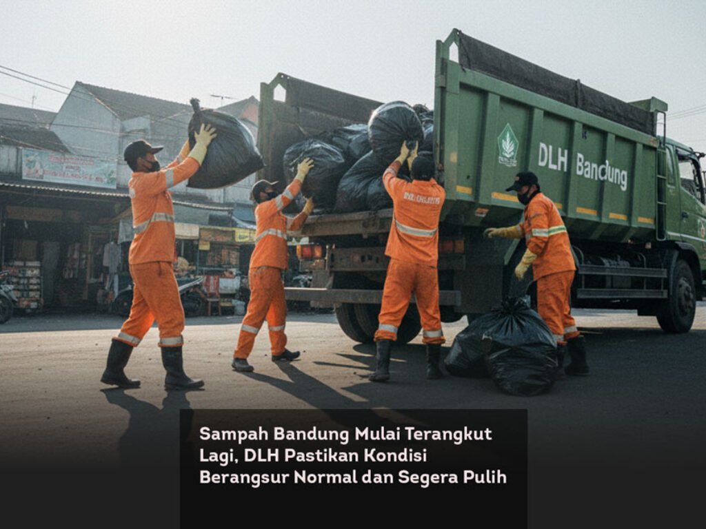 Sampah Bandung Mulai Terangkut Lagi, DLH Pastikan Kondisi Berangsur Normal dan Segera Pulih