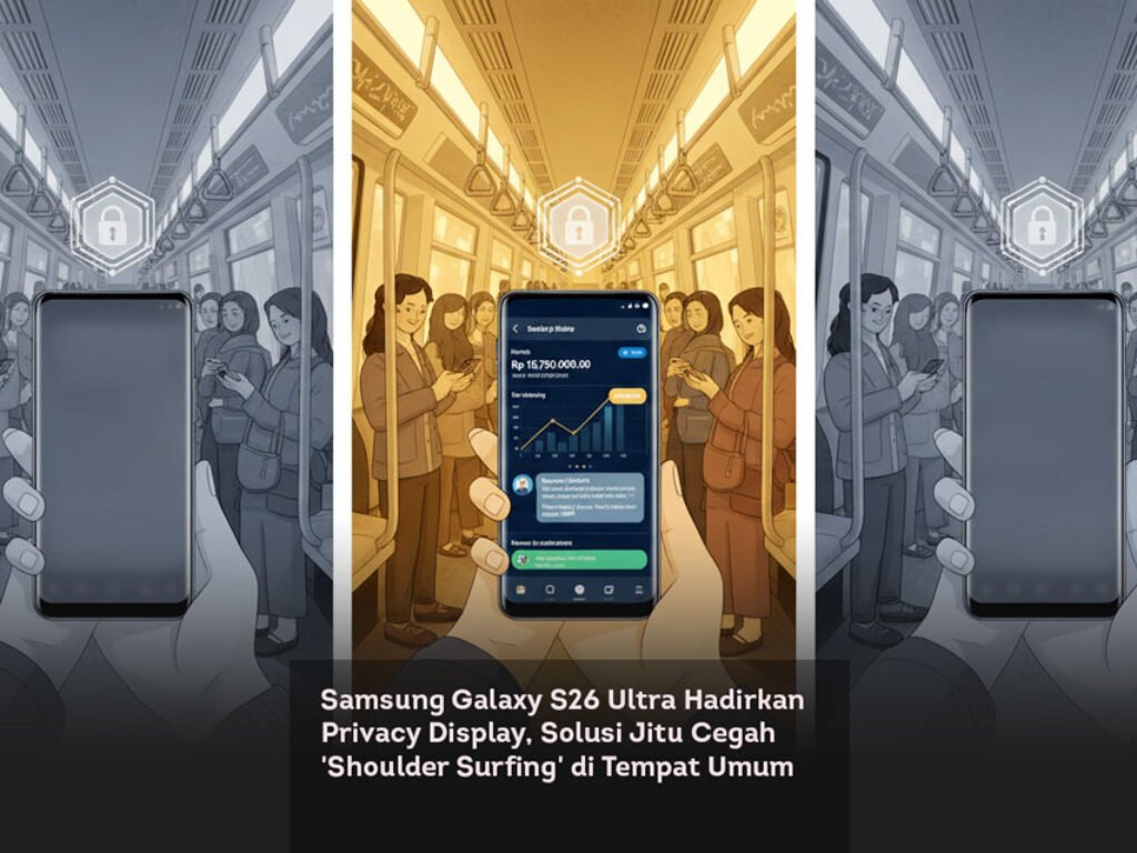 Samsung Galaxy S26 Ultra Hadirkan Privacy Display, Solusi Jitu Cegah ‘Shoulder Surfing’ di Tempat Umum
