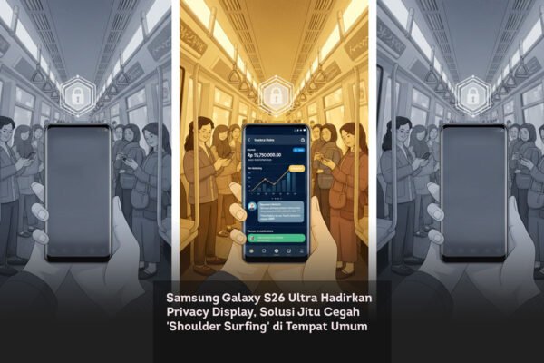 Samsung Galaxy S26 Ultra Hadirkan Privacy Display, Solusi Jitu Cegah 'Shoulder Surfing' di Tempat Umum locusonline featured image Mar 2026