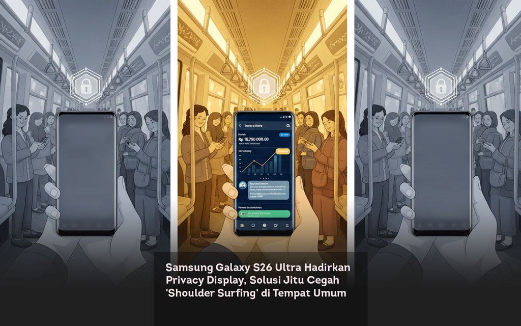 Samsung Galaxy S26 Ultra Hadirkan Privacy Display, Solusi Jitu Cegah 'Shoulder Surfing' di Tempat Umum locusonline featured image Mar 2026