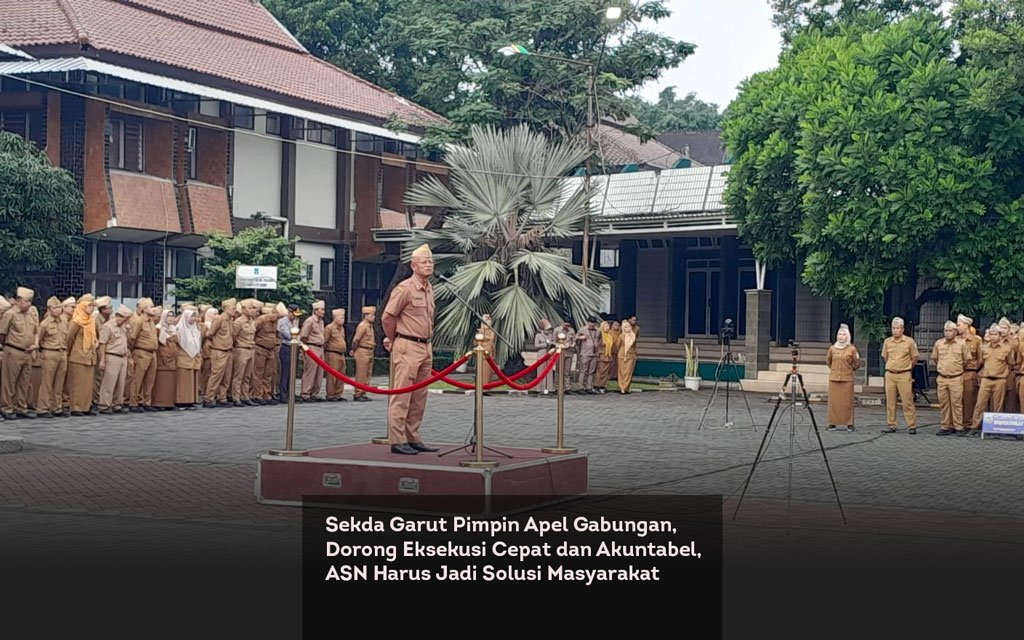 Sekda Garut Pimpin Apel Gabungan, Dorong Eksekusi Cepat dan Akuntabel, ASN Harus Jadi Solusi Masyarakat locusonline featured image Mar 2026