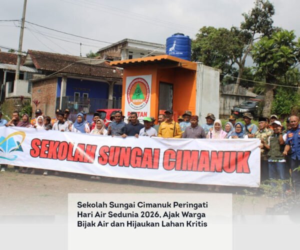 Sekolah Sungai Cimanuk Peringati Hari Air Sedunia 2026, Ajak Warga Bijak Air dan Hijaukan Lahan Kritis locusonline featured image Mar 2026
