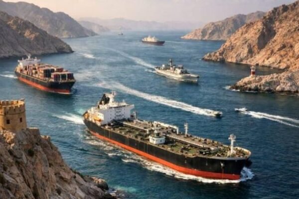 Selat Hormuz di senja hari 696x464