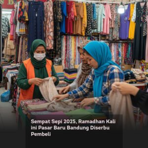 Sempat Sepi 2025, Ramadhan Kali ini Pasar Baru Bandung Diserbu Pembeli