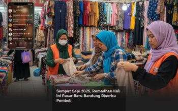 Sempat Sepi 2025, Ramadhan Kali ini Pasar Baru Bandung Diserbu Pembeli