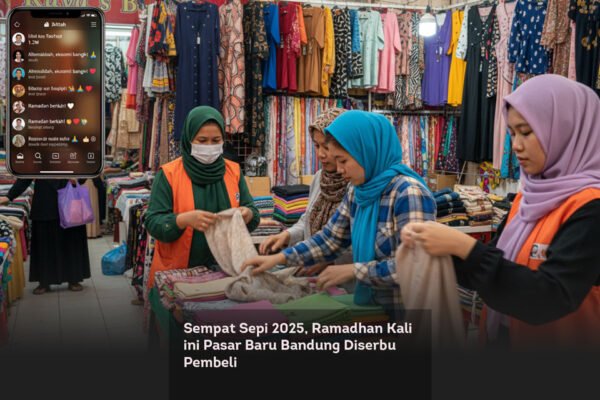 Sempat Sepi 2025, Ramadhan Kali ini Pasar Baru Bandung Diserbu Pembeli locusonline featured image Mar