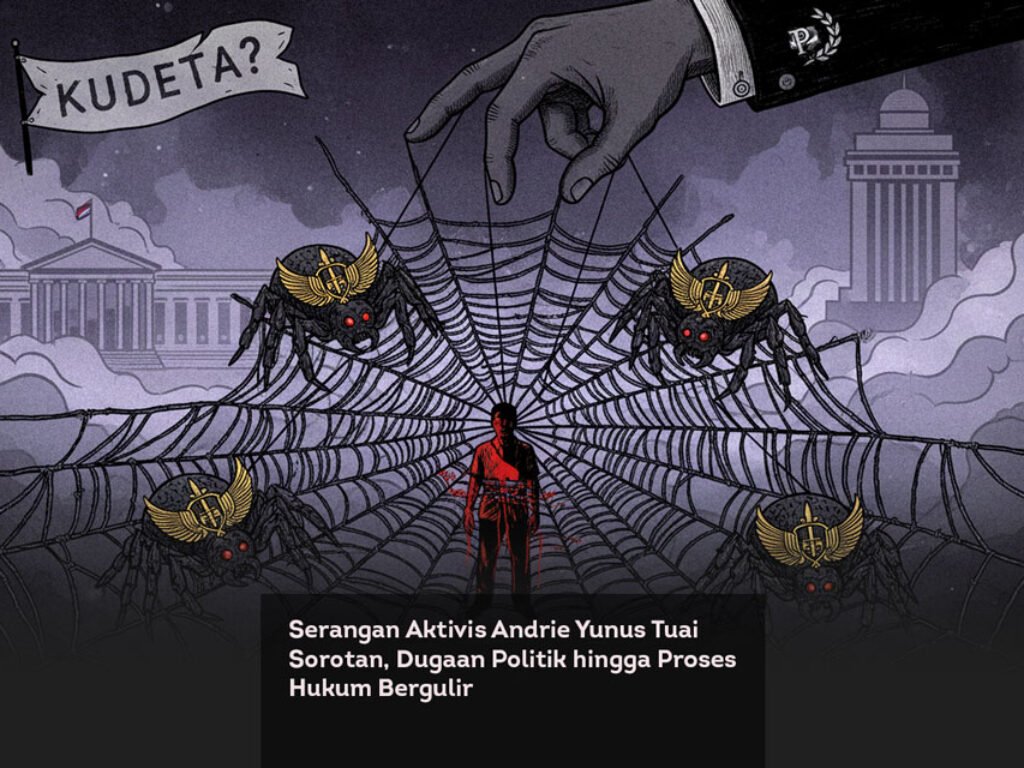 Serangan Aktivis Andrie Yunus Tuai Sorotan, Dugaan Politik hingga Proses Hukum Bergulir