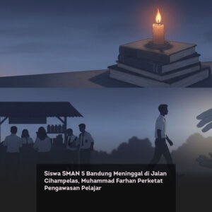 Siswa SMAN 5 Bandung Meninggal di Jalan Cihampelas, Muhammad Farhan Perketat Pengawasan Pelajar