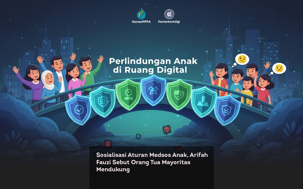 Sosialisasi Aturan Medsos Anak, Arifah Fauzi Sebut Orang Tua Mayoritas Mendukung locusonline featured image Mar 2026