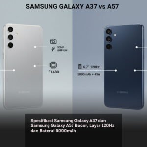 Spesifikasi Samsung Galaxy A37 dan Samsung Galaxy A57 Bocor, Layar 120Hz dan Baterai 5000mAh
