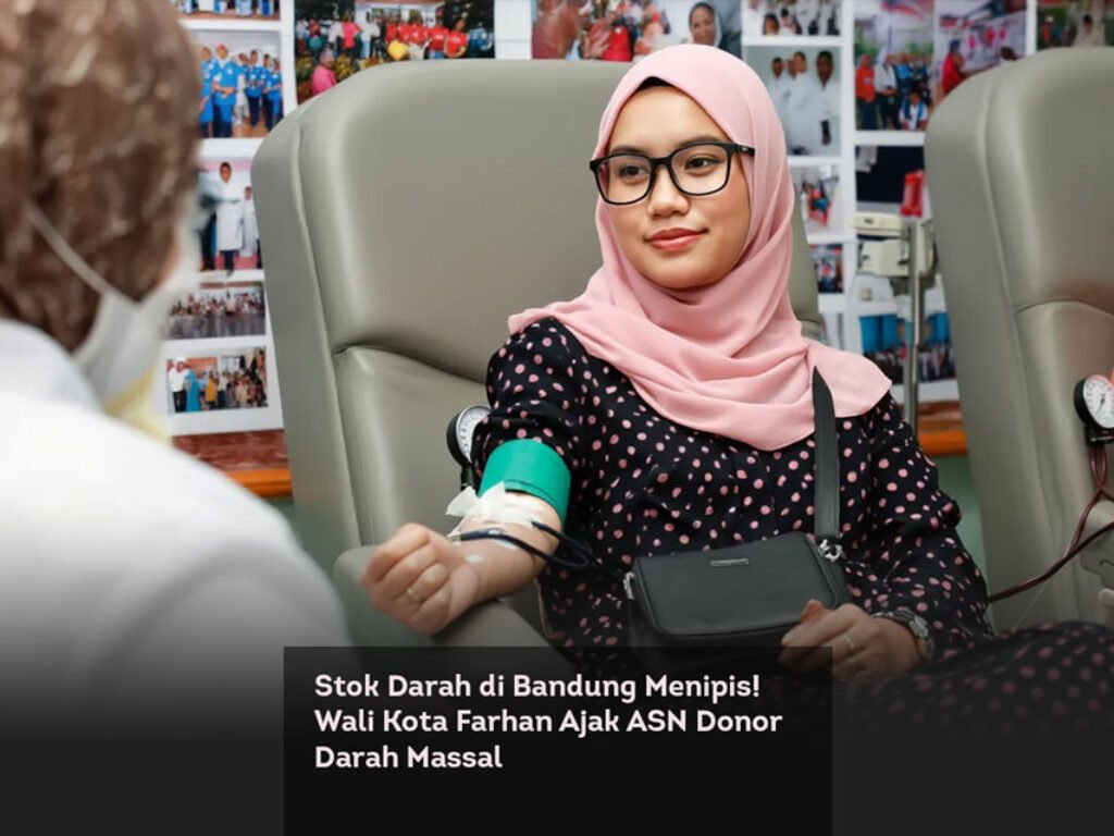 Stok Darah di Bandung Menipis! Wali Kota Farhan Ajak ASN Donor Darah Massal