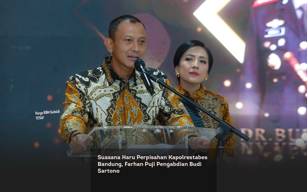 Suasana Haru Perpisahan Kapolrestabes Bandung, Farhan Puji Pengabdian Budi Sartono locusonline featured image Mar