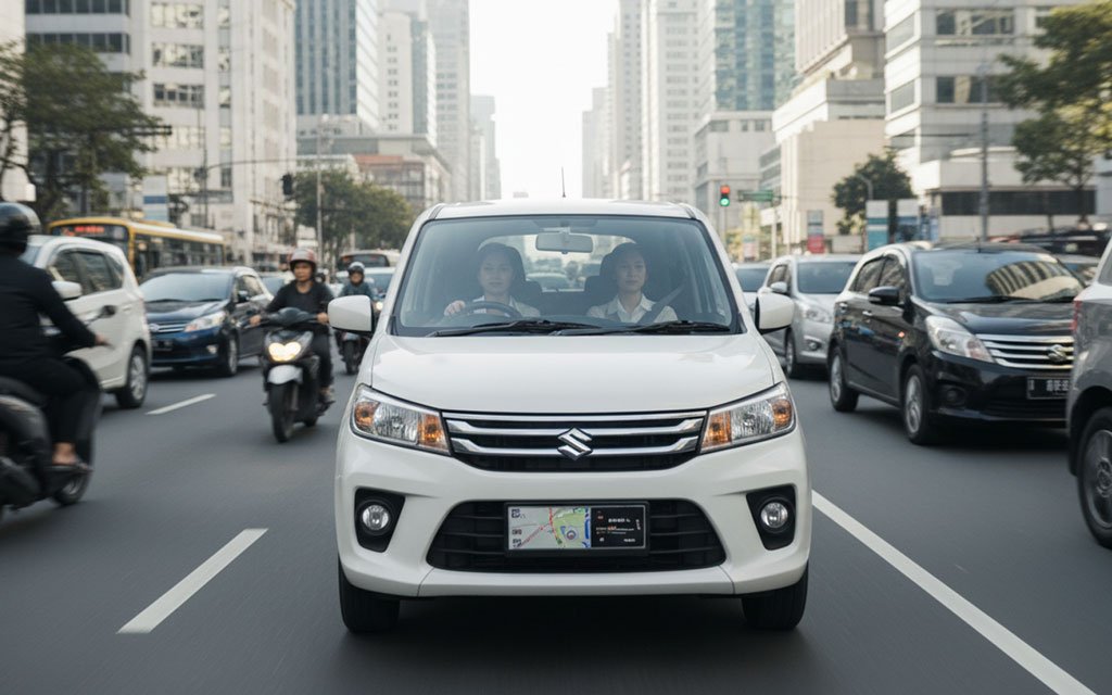 Suzuki Karimun Hybrid 2026 Lincah di tengah kemacetan