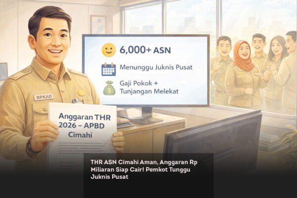 THR ASN Cimahi Aman, Anggaran Rp Miliaran Siap Cair! Pemkot Tunggu Juknis Pusat locusonline featured image Mar 2026