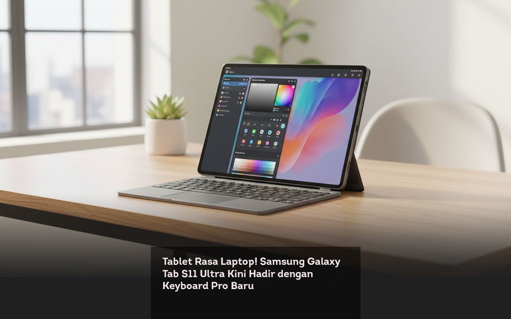 Tablet Rasa Laptop! Samsung Galaxy Tab S11 Ultra Kini Hadir dengan Keyboard Pro Baru locusonline featured image Mar 2026