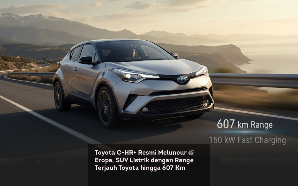 Toyota C HR+ Resmi Meluncur di Eropa, SUV Listrik dengan Range Terjauh Toyota hingga 607 Km locusonline featured image Mar 2026