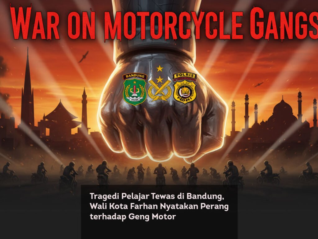 Tragedi Pelajar Tewas di Bandung, Wali Kota Farhan Nyatakan Perang terhadap Geng Motor