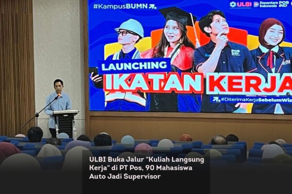 ULBI Buka Jalur 'Kuliah Langsung Kerja' di PT Pos, 90 Mahasiswa Auto Jadi Supervisor locusonline featured image Mar