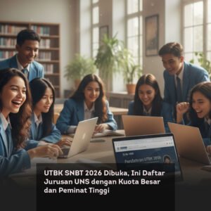 UTBK SNBT 2026 Dibuka, Ini Daftar Jurusan UNS dengan Kuota Besar dan Peminat Tinggi