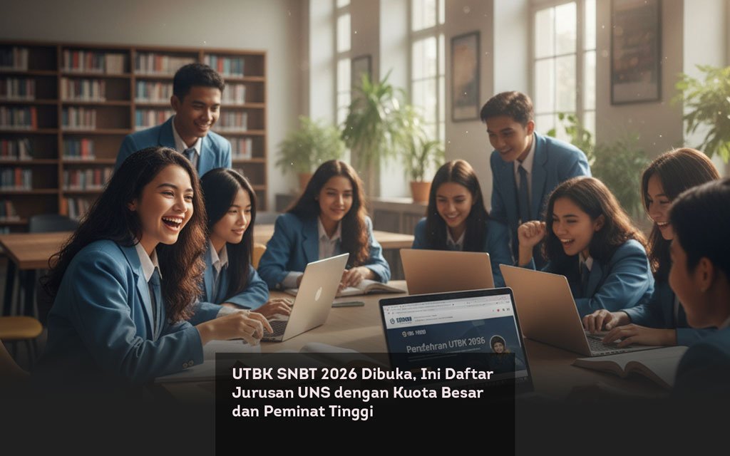 UTBK SNBT 2026 Dibuka, Ini Daftar Jurusan UNS dengan Kuota Besar dan Peminat Tinggi locusonline featured image Mar 2026