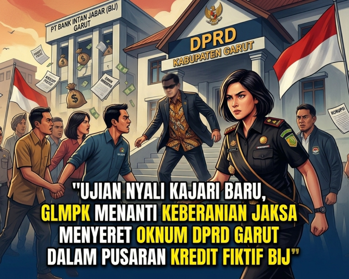 Uji Nyali Kajari Baru, GLMPK Menanti Keberanian Kajari Menyeret Oknum Anggota DPRD Garut Dalam Pusaran Korupsi BIJ