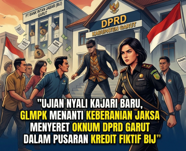 Uji Nyali Kajari Baru, GLMPK Menanti Keberanian Kajari Menyeret Oknum Anggota DPRD Garut Dalam Pusaran Korupsi BIJ