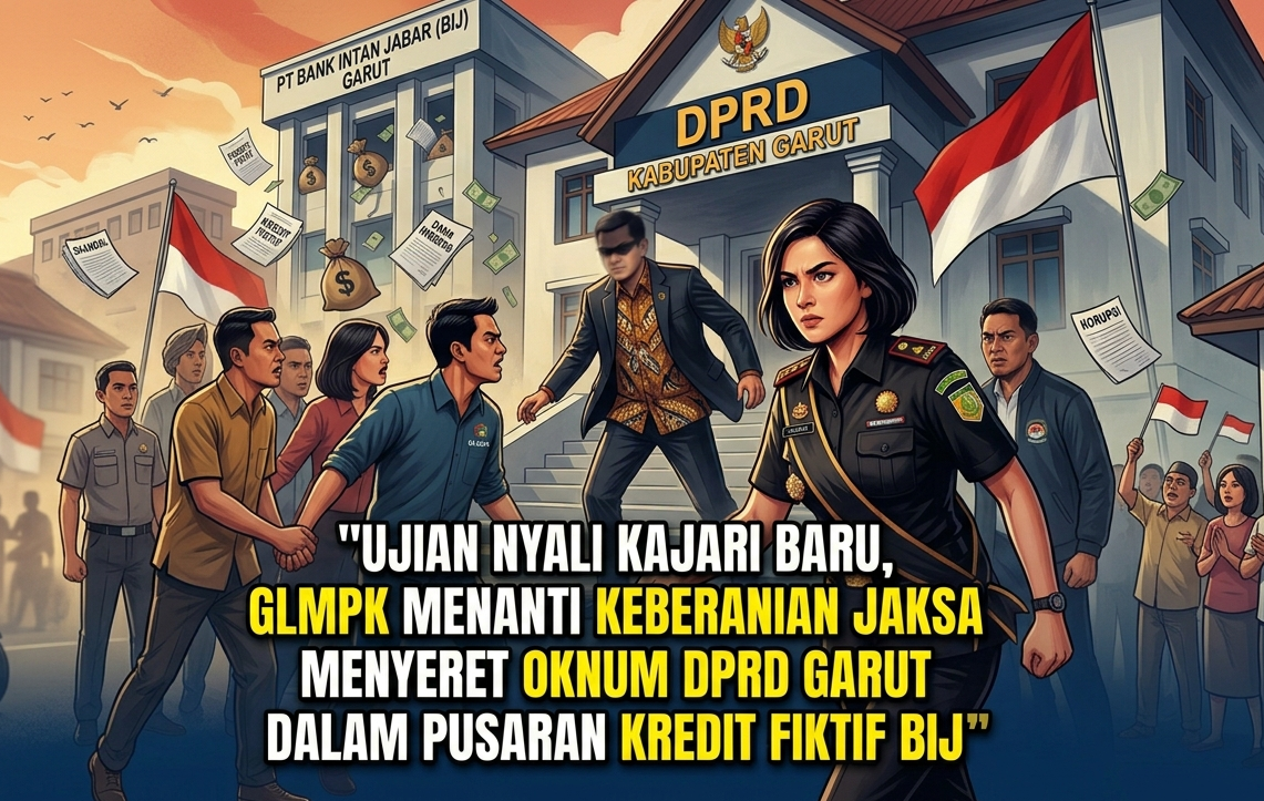 Uji Nyali Kajari Baru, GLMPK Menanti Keberanian Kajari Menyeret Oknum Anggota DPRD Garut Dalam Pusaran Korupsi BIJ