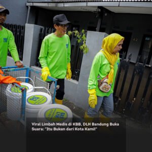 Viral Limbah Medis di KBB, DLH Bandung Buka Suara: “Itu Bukan dari Kota Kami!”