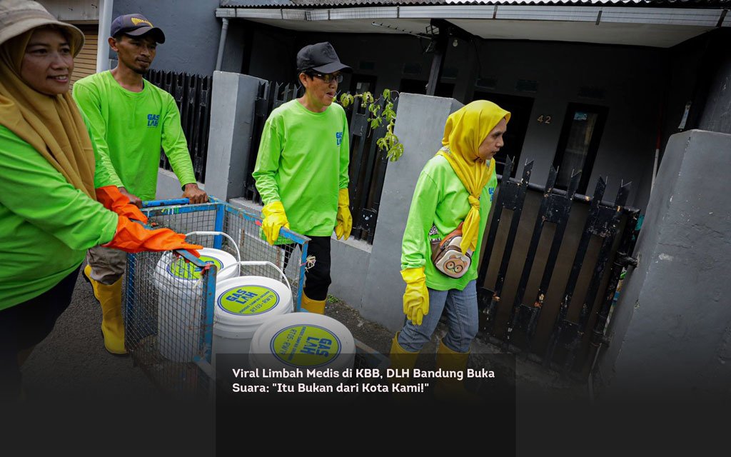Viral Limbah Medis di KBB, DLH Bandung Buka Suara, 'Itu Bukan dari Kota Kami' locusonline featured image Mar