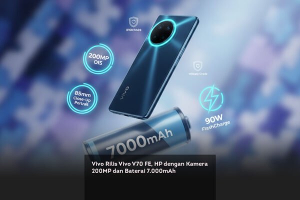 Vivo Rilis Vivo V70 FE, HP dengan Kamera 200MP dan Baterai 7.000mAh locusonline featured image Mar 2026