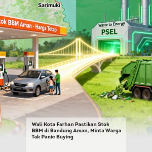 Wali Kota Farhan Pastikan Stok BBM di Bandung Aman, Minta Warga Tak Panic Buying